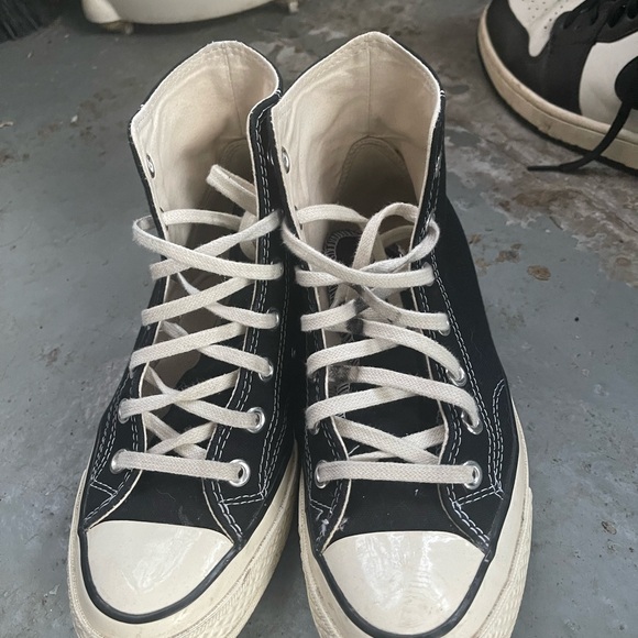 Converse Shoes - Converse Chuck 70 Black and White High-Top Sneakers size 7 women